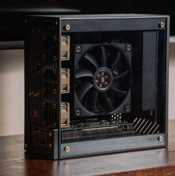 Sff Mini Itx Cnc Aluminum Chassis - LP P6 ITX-Gehäuse Aluminium CNC Mini-PC-Chassis