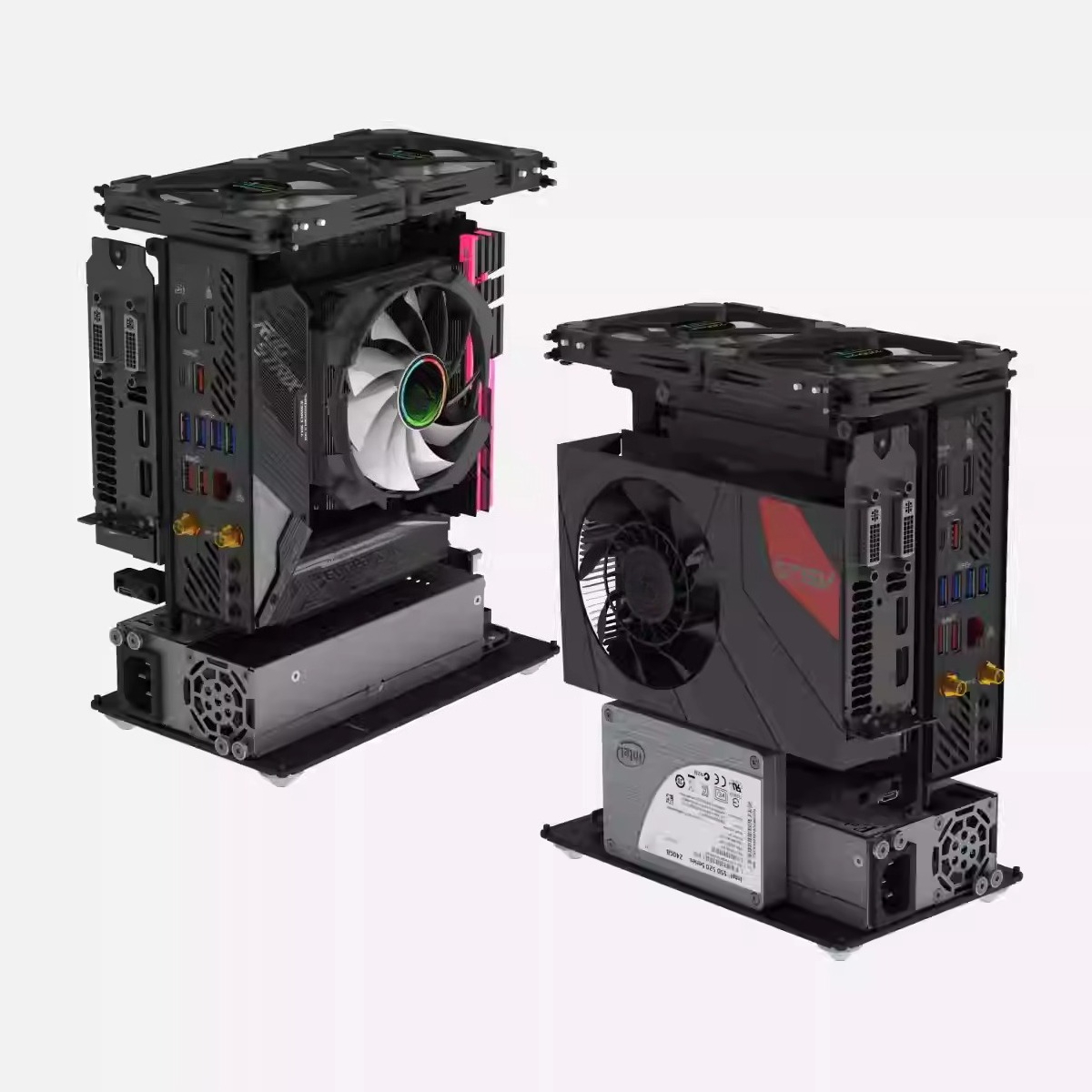 A4-Größe Mini-ITX-Computergehä – Sff Mini Itx Cnc Aluminum Chassis Bewertung und Preis