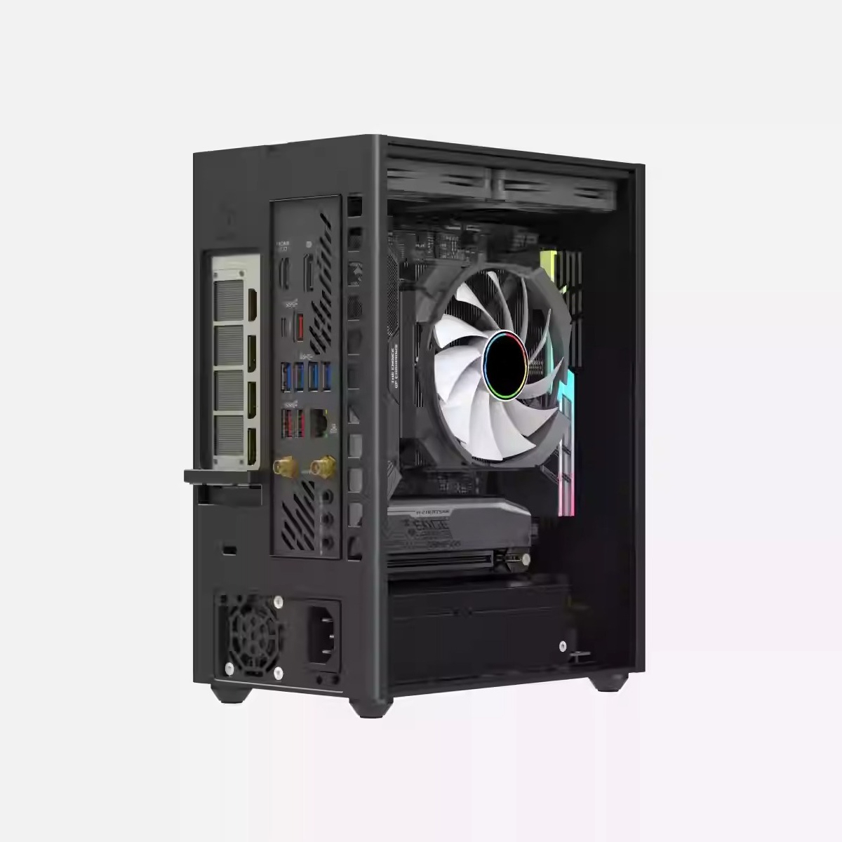 A4-Größe Mini-ITX-Computergehä – Sff Mini Itx Cnc Aluminum Chassis Bewertung und Preis